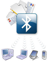 Bluetooth Advertising software Screenshot